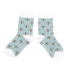 Miss Sparrow Kindersocken Bamboo Girls Honey Bees powder blue 7-9Y