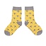 Kindersocken Bamboo Girls Honey Bees yellow 4-6Y