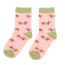 Kindersocken Bamboo Girls Parisian Pups dusky pink 2-3Y