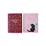 Notizbücher Flower Market 'Feline Productive" Set of 2