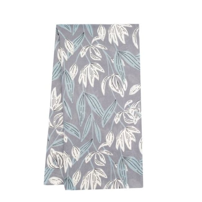 Scarve Soft Floral grey