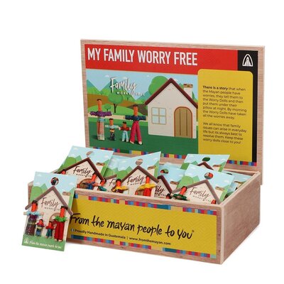 Rex London Worry Dolls My Little Family