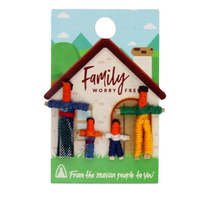 Rex London Worry Dolls My Little Family