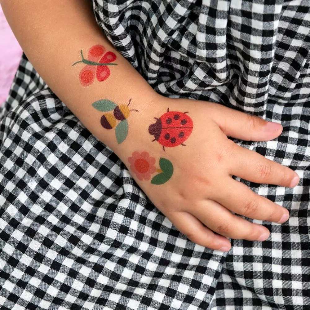 Buy Ladybird Temporary Tattoo set of 3 Online in India - Etsy