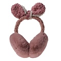 Clayre & Eef Ear Warmers Kids Bow pink