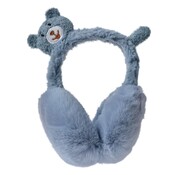 Clayre & Eef Ear Warmers Kids Bear blue