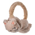 Clayre & Eef Ohrwärmer Kids Cats beige
