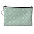 Clayre & Eef Purse Little Flowers green