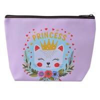 Clayre & Eef Toiletry Bag Princess Cat