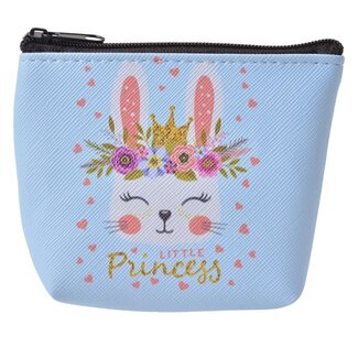 Clayre & Eef Purse Princess Rabbit blue