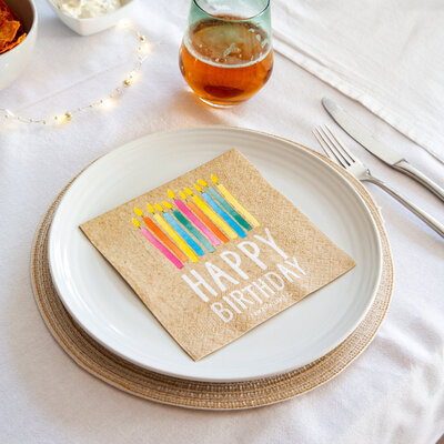 Talking Tables Paper Napkins Eco Party Like There Is A Tomorrow  20-Pack