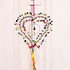 Rex London Heart Decoration beaded 17 x 17 cm