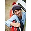 Mens Beanie Bobble Clifden red