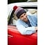 Mens Beanie Bobble Clifden red