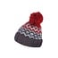 Mens Beanie Bobble Clifden red