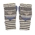 Pure & Cozy Handschuhe Hearts & Stripes grey