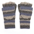 Pure & Cozy Handschuhe Stripes grey