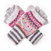 Pure & Cozy Gloves Shetland grey