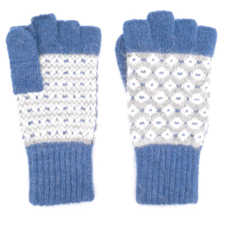 Pure & Cozy Gloves Cloudy navy