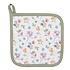 Clayre & Eef Potholder Little Flowers green