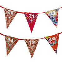 Talking Tables Advent Bunting Twilight Upcycled (2 x 3 Meter)