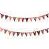 Talking Tables Advent Bunting Twilight Upcycled (2 x 3 Meter)