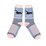 Socken Bamboo Birthday Sausage Dog denim