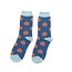 Socken Bamboo Halloween Pumpkins navy