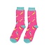 Miss Sparrow Socken Bamboo Sausage Dogs Pals hot pink