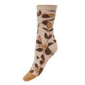 Joya Socks Woolmix Autumn Leaves beige