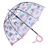 Clayre & Eef Childrens umbrella Rainbows pink