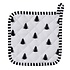 Clayre & Eef Potholder Trees black/white