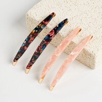 Red Cuckoo Haarclips pink & multicoloured Set of 4