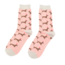 Miss Sparrow Socken Bamboo Sausage Dog Santa dusky pink