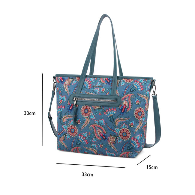 Handbag Totebag Galati smoke blue