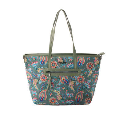 Spark of Happiness Handbag Totebag Galati vineyard green