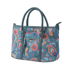 A Spark of Happiness Handbag Totebag Latina smoke blue