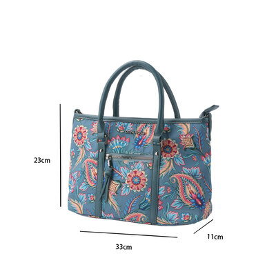 Spark of Happiness Handbag Totebag Latina smoke blue