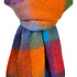 Pure & Cozy Schal Wool Mix Soft Checked with Tassel festive