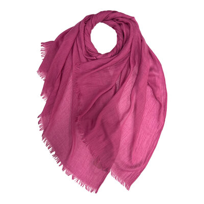 Pure & Cozy Scarf Cotton/Modal fuchsia