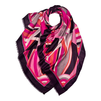 M&K Collection Scarf Riyad pink