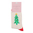 Socks Bamboo Festive Trees silver