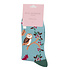 Miss Sparrow Socken Bamboo Woodland duck egg