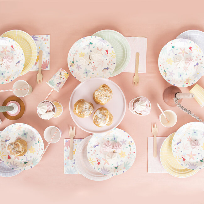 Pappbecher Set of  8 Fairies