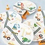 Paper Plates Set of  8 Construction