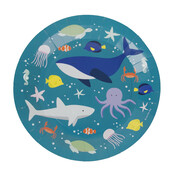 My Little Day Paper Plates Set of  8 Ocean