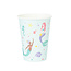 Pappbecher Set of  8 Mermaids