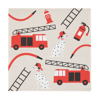 My Little Day Paper Napkins Firefighter