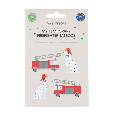 My Little Day Tattoos Firefighters