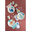 Paper Plates Set of  8 Jurassic Dinos